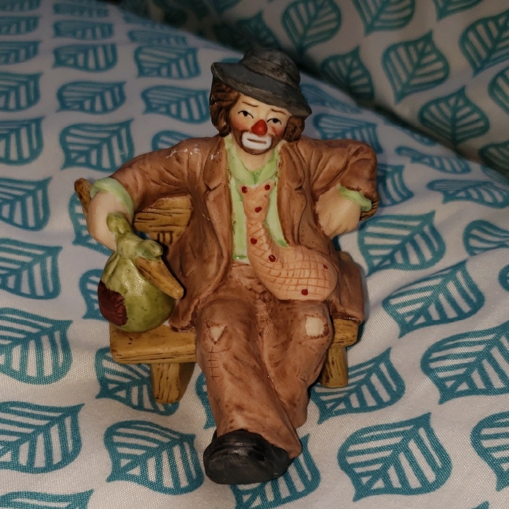 Colorful Clown Figurine